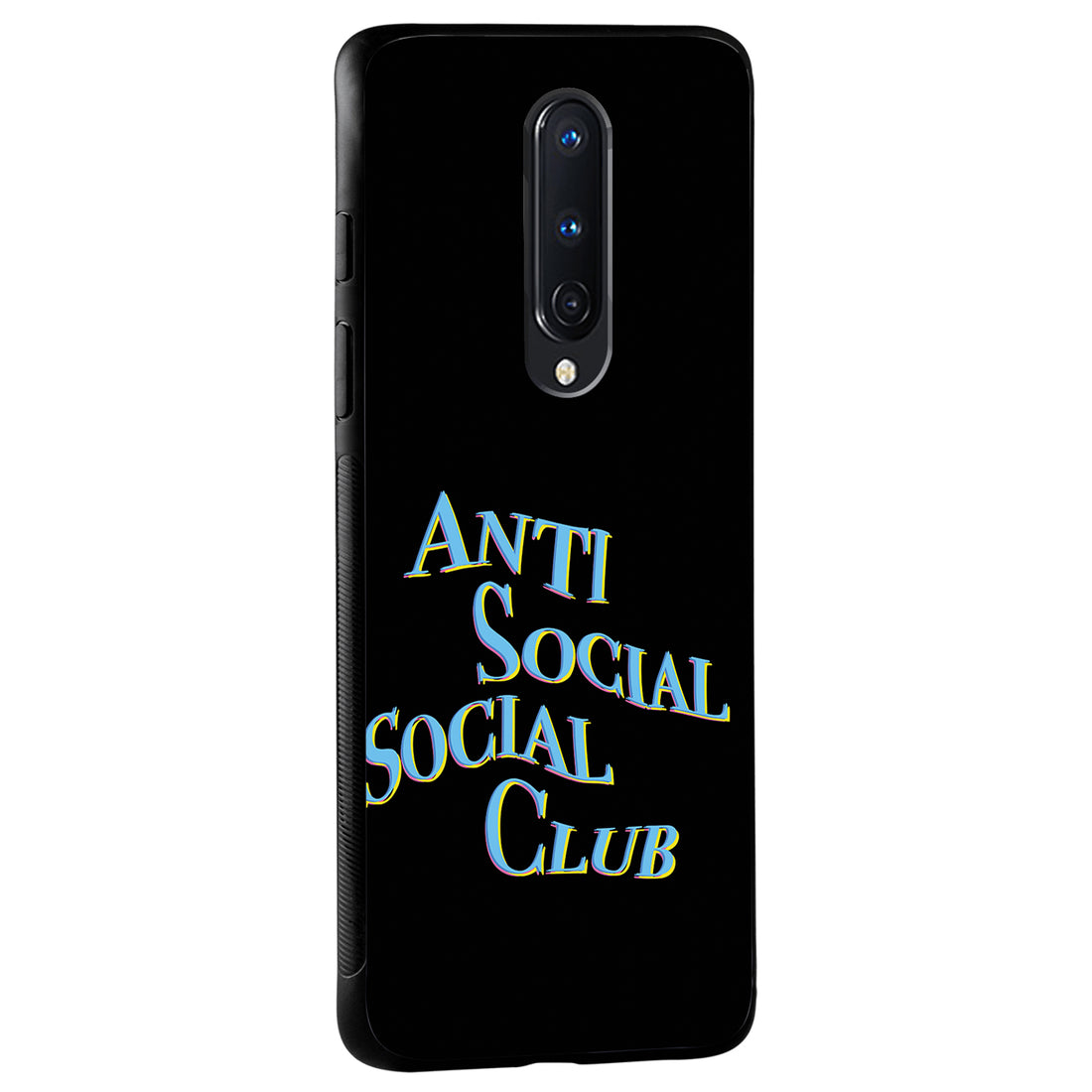 Social Club Black Motivational Quotes Oneplus 8 Back Case