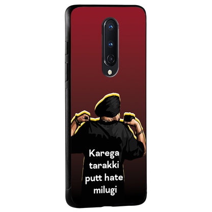 Success Sidhu Moosewala OnePlus 8 Back Case