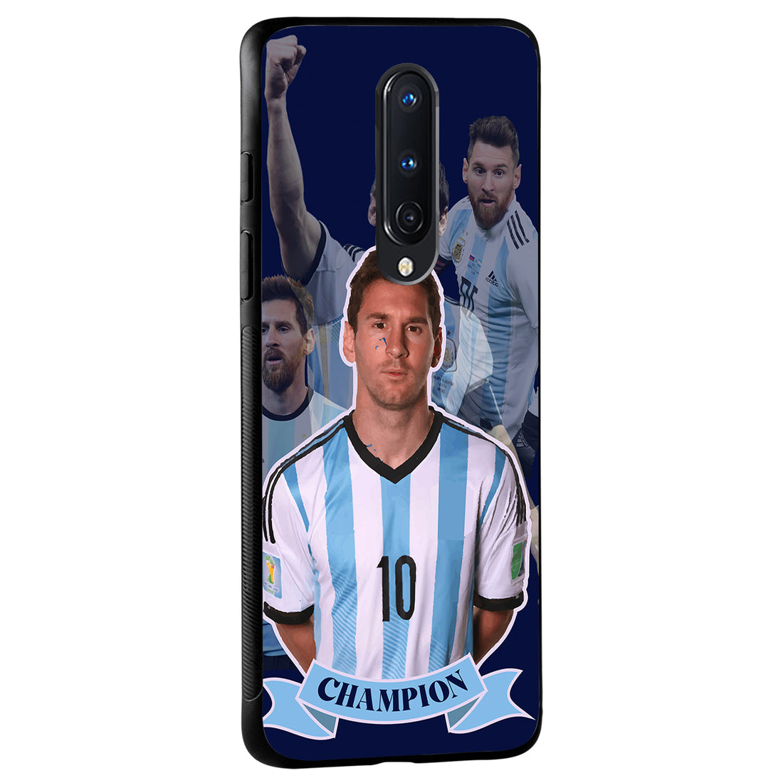 Messi Champion Sports Oneplus 8 Back Case