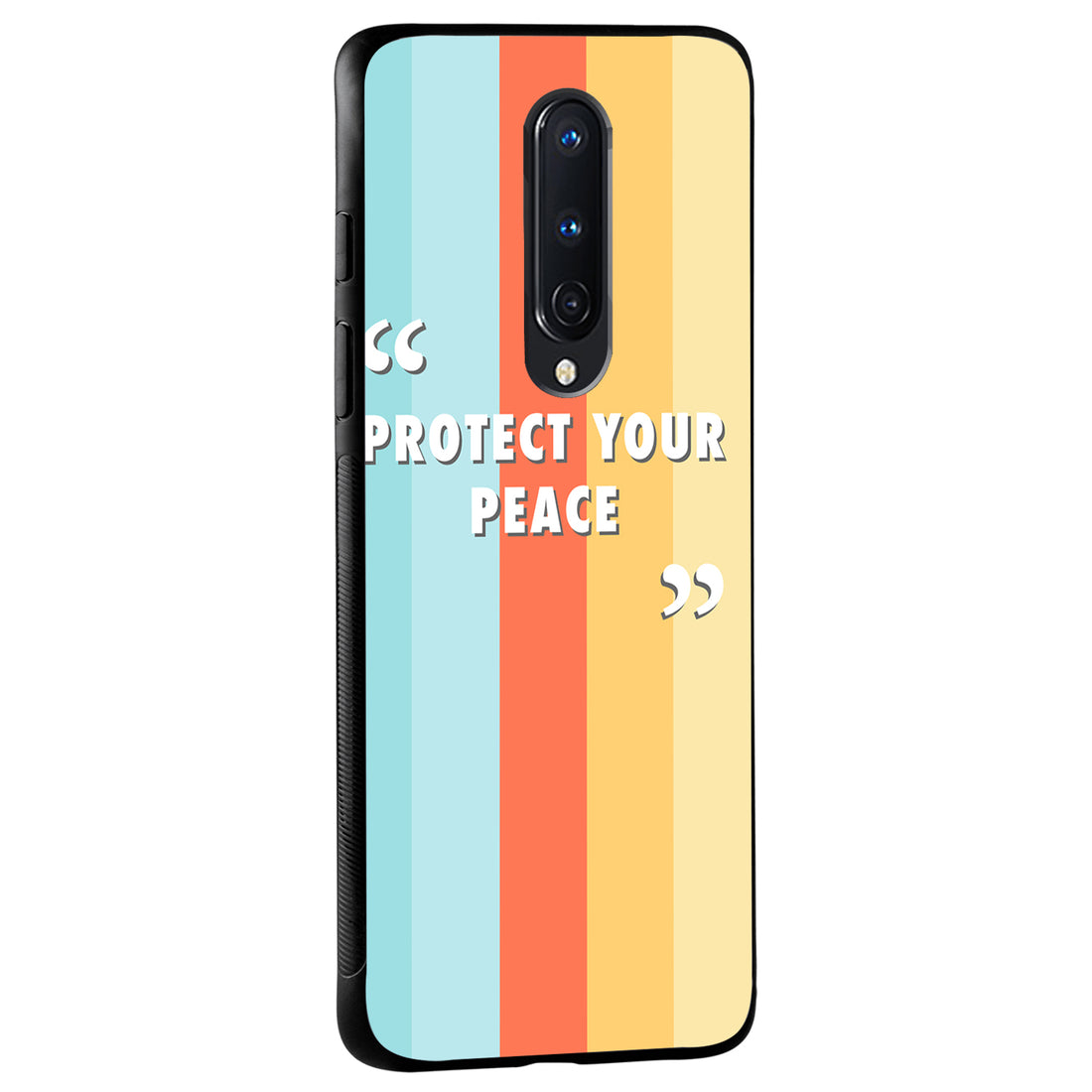 Protect your peace Motivational Quotes Oneplus 8 Back Case