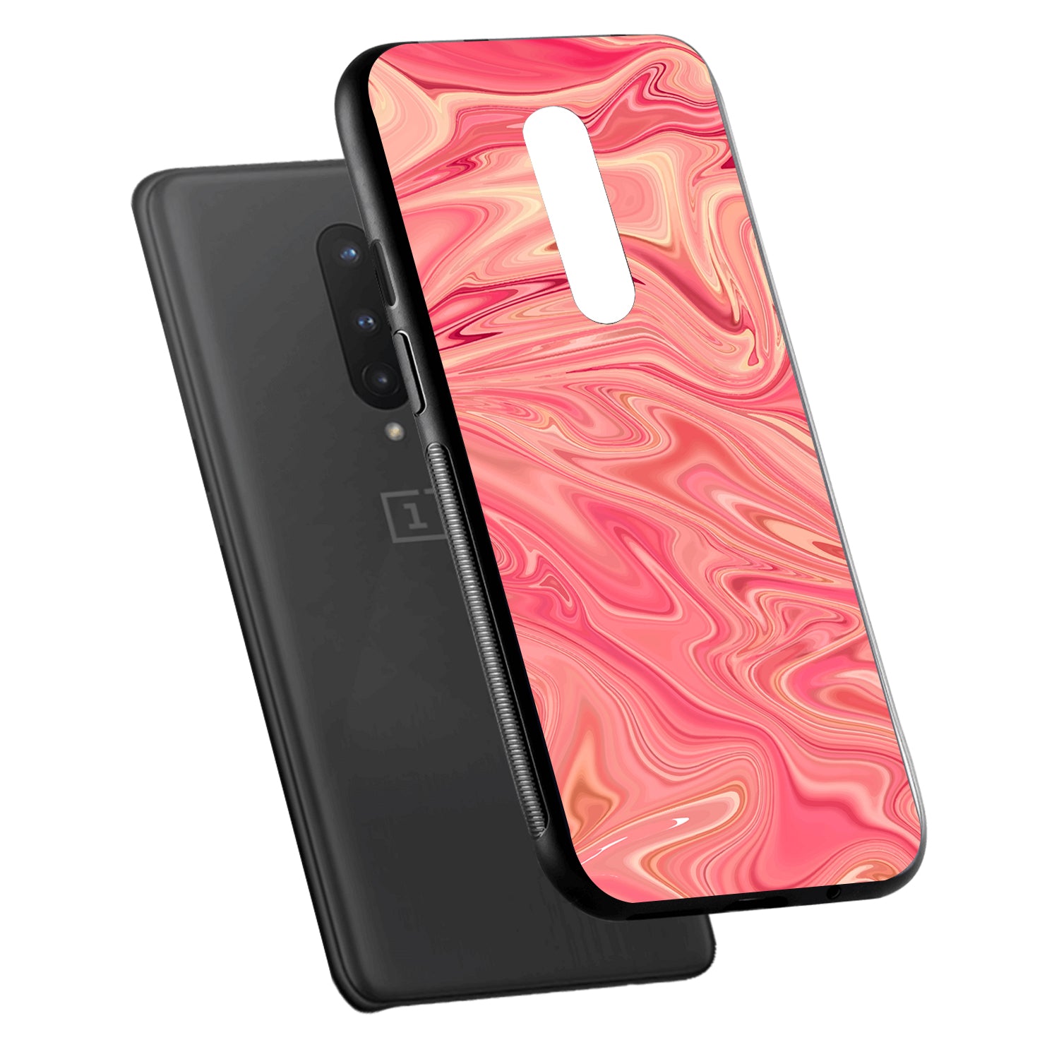 Pink Marble Oneplus 8 Back Case