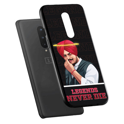 Legend Never Die Black Sidhu Moosewala OnePlus 8 Back Case