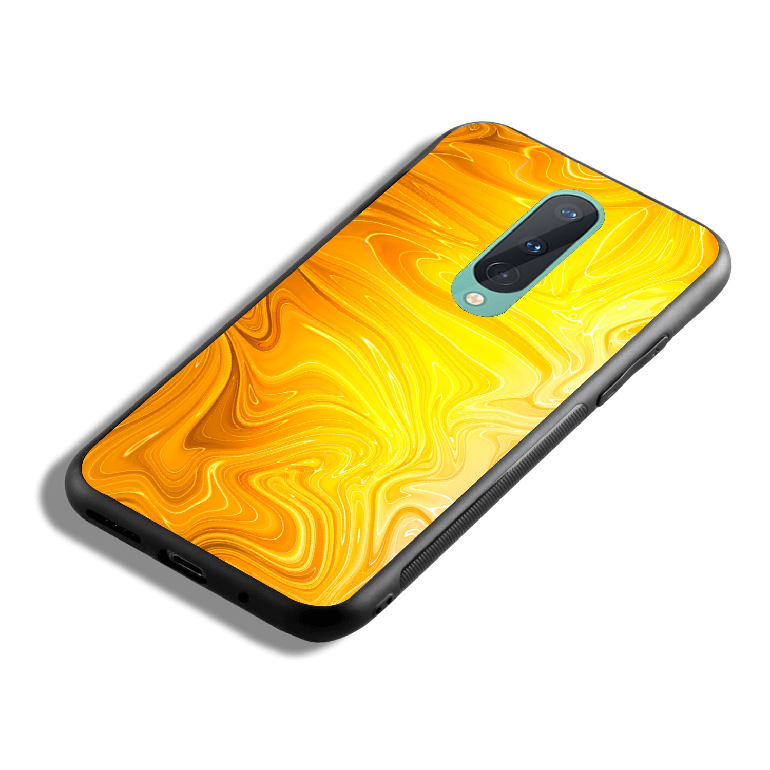 Yellow Marble Oneplus 8 Back Case