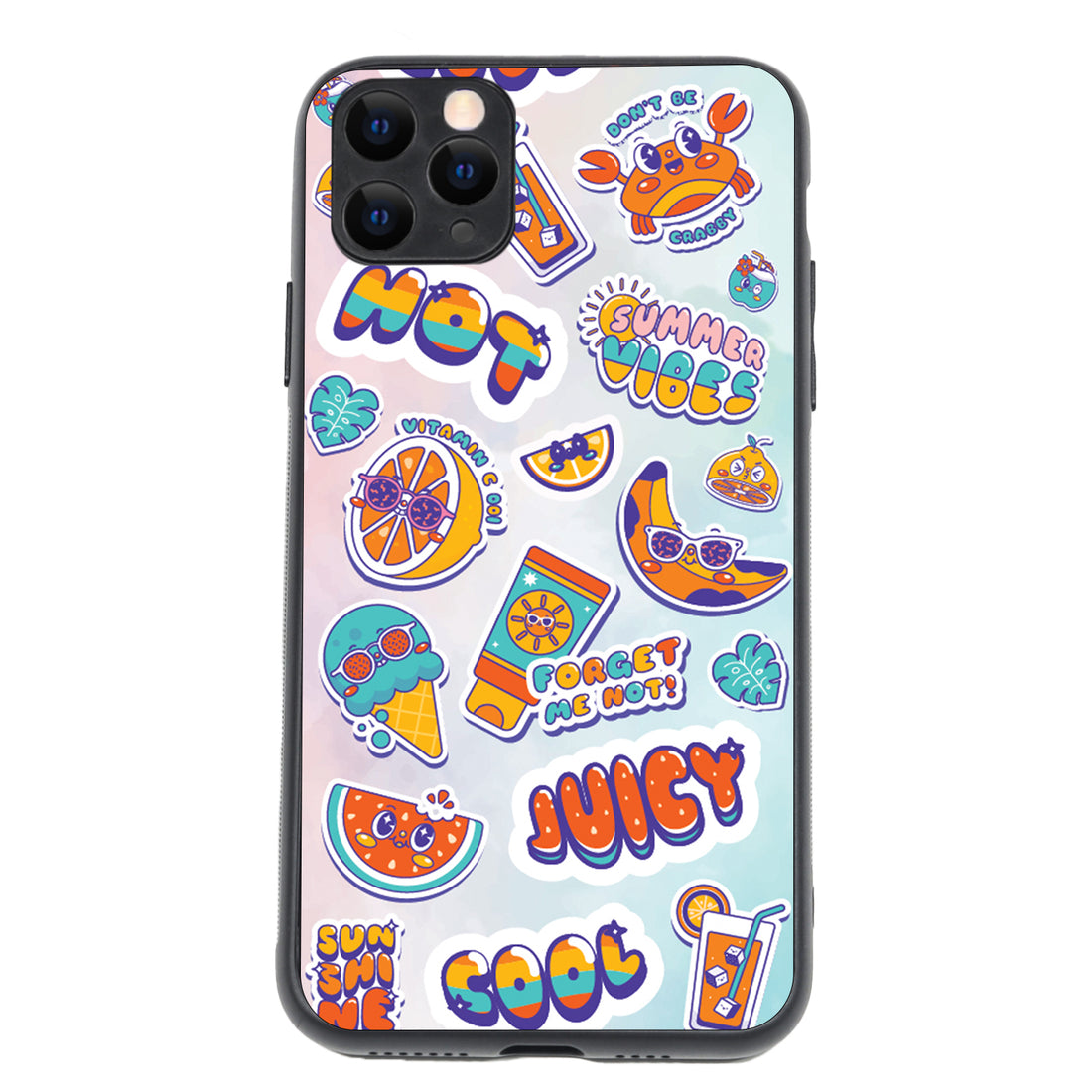 Summer Feel Doodle iPhone 11 Pro Max Case