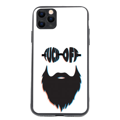 Beard White Masculine iPhone 11 Pro Max Case