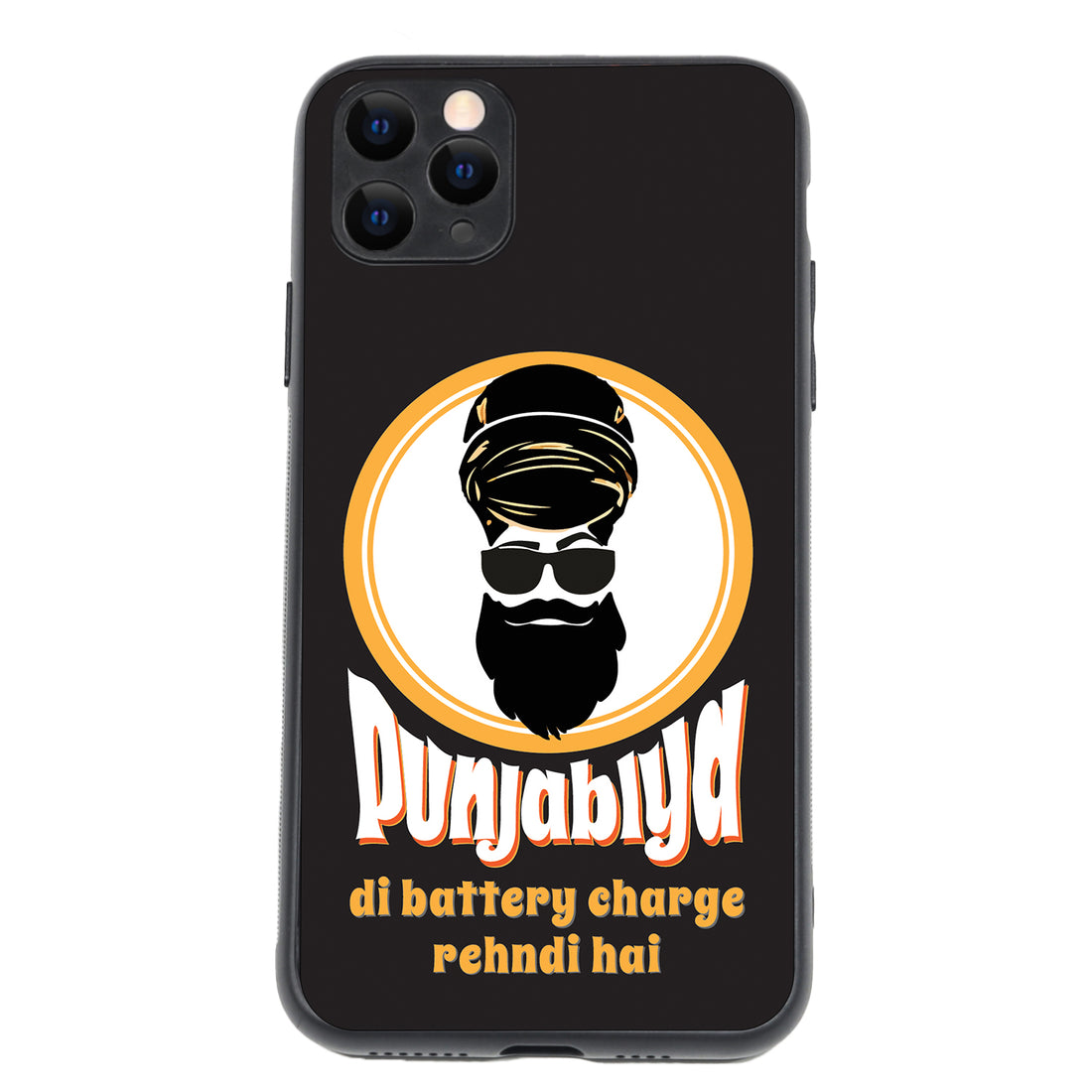 Punjabiyan Di Battery Masculine iPhone 11 Pro Max Case