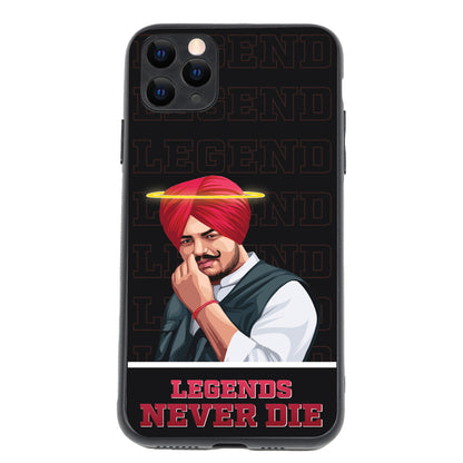 Legend Never Die Black Sidhu Moosewala iPhone 11 Pro Max Case