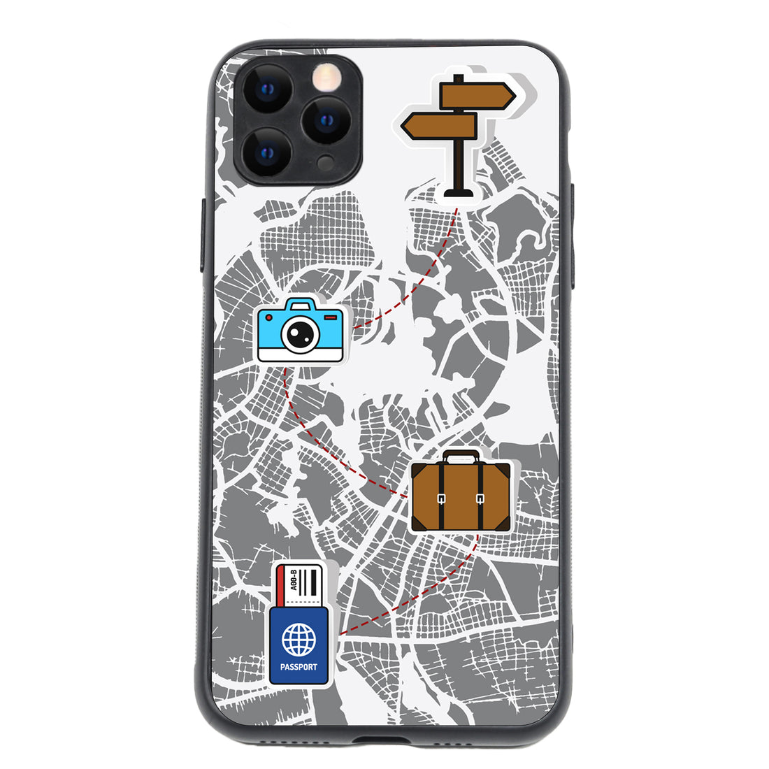Journey Start To End Travel iPhone 11 Pro Max Case
