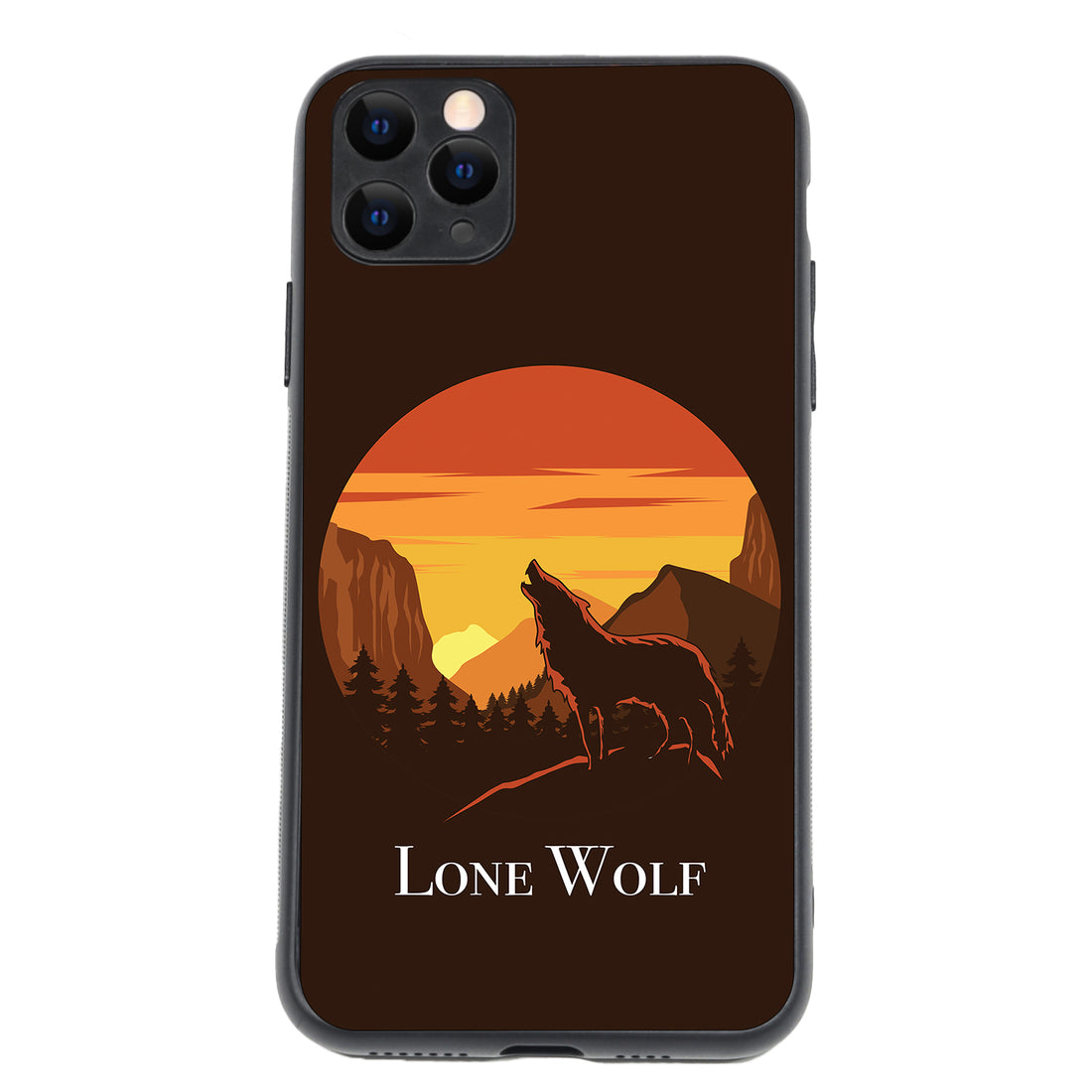 Lone Wolf Cartoon iPhone 11 Pro Max Case