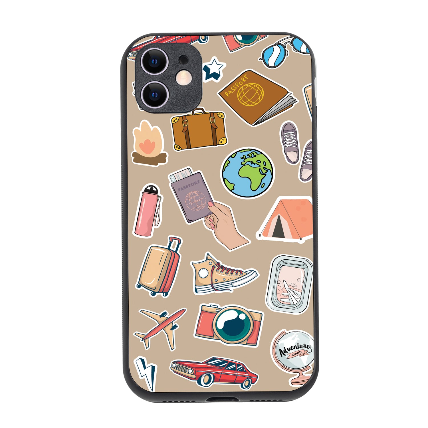 Adventure Travel iPhone 11 Case
