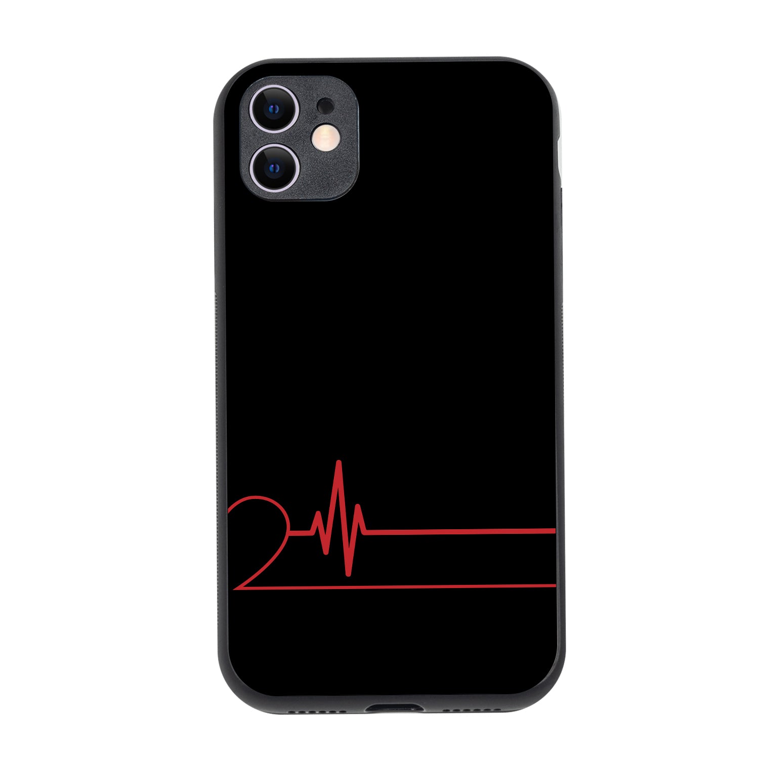 Single Heart Beat Couple iPhone 11 Case