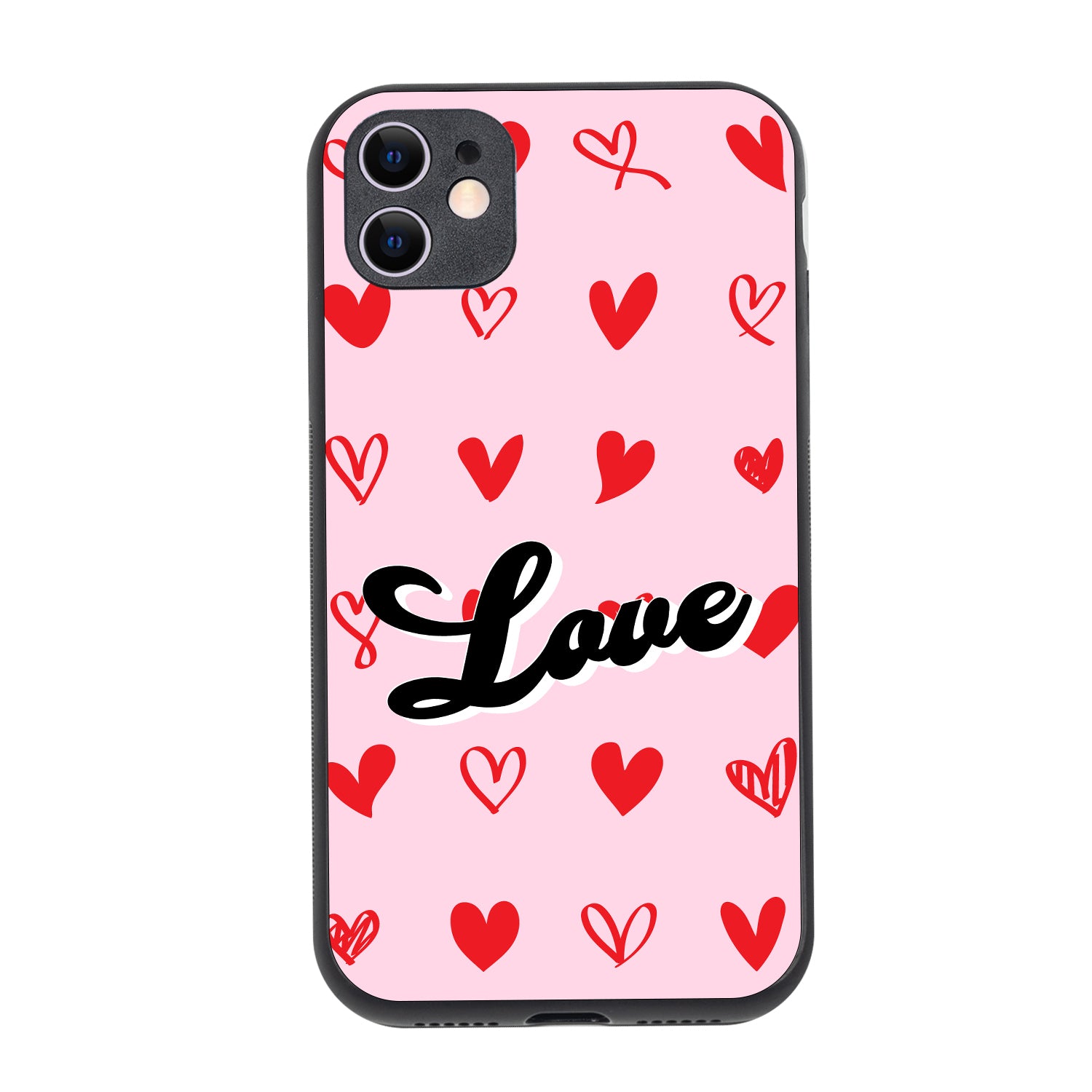 Heart Love Couple iPhone 11 Case