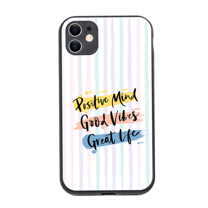 Great Life Motivational Quotes iPhone 11 Case
