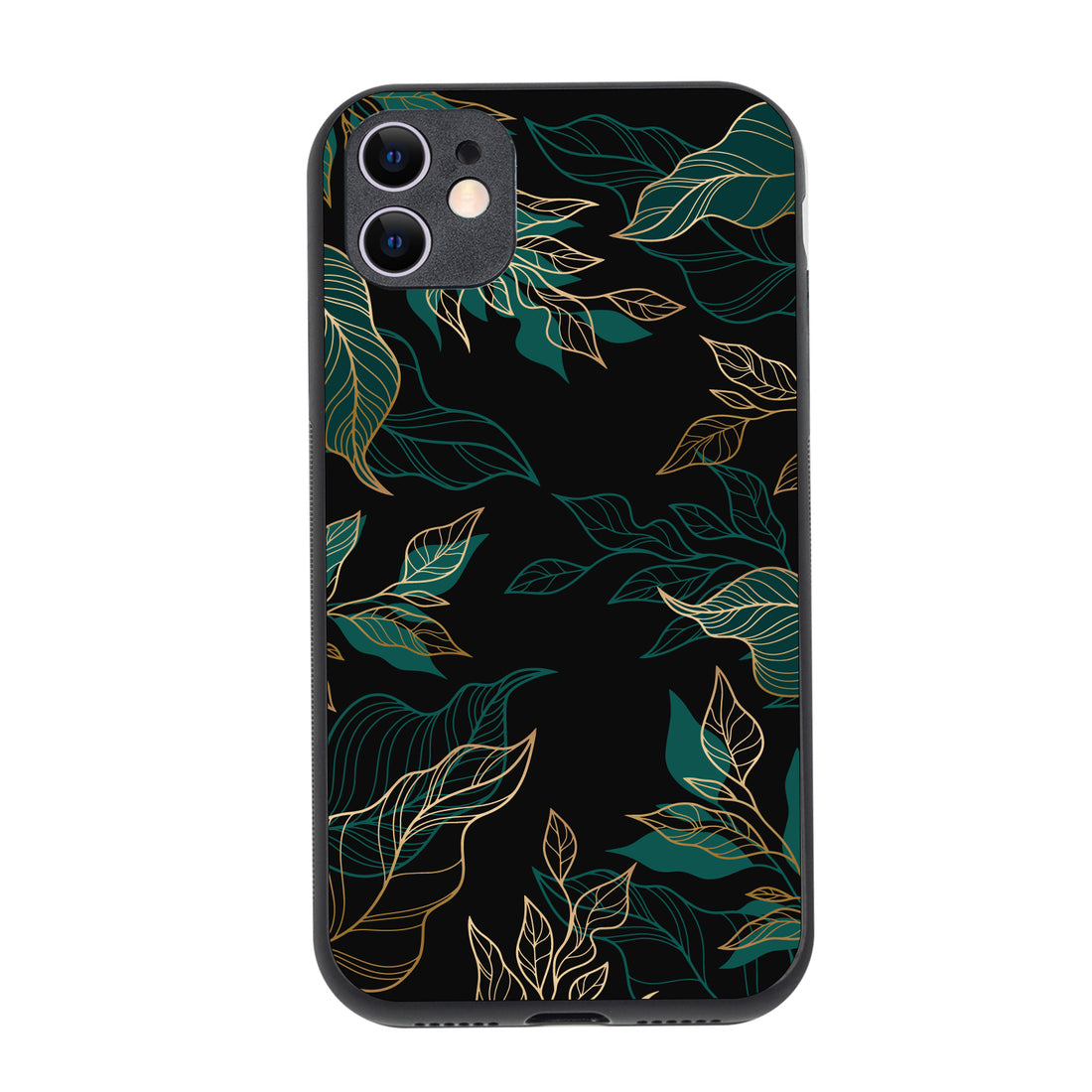 Black Floral iPhone 11 Case