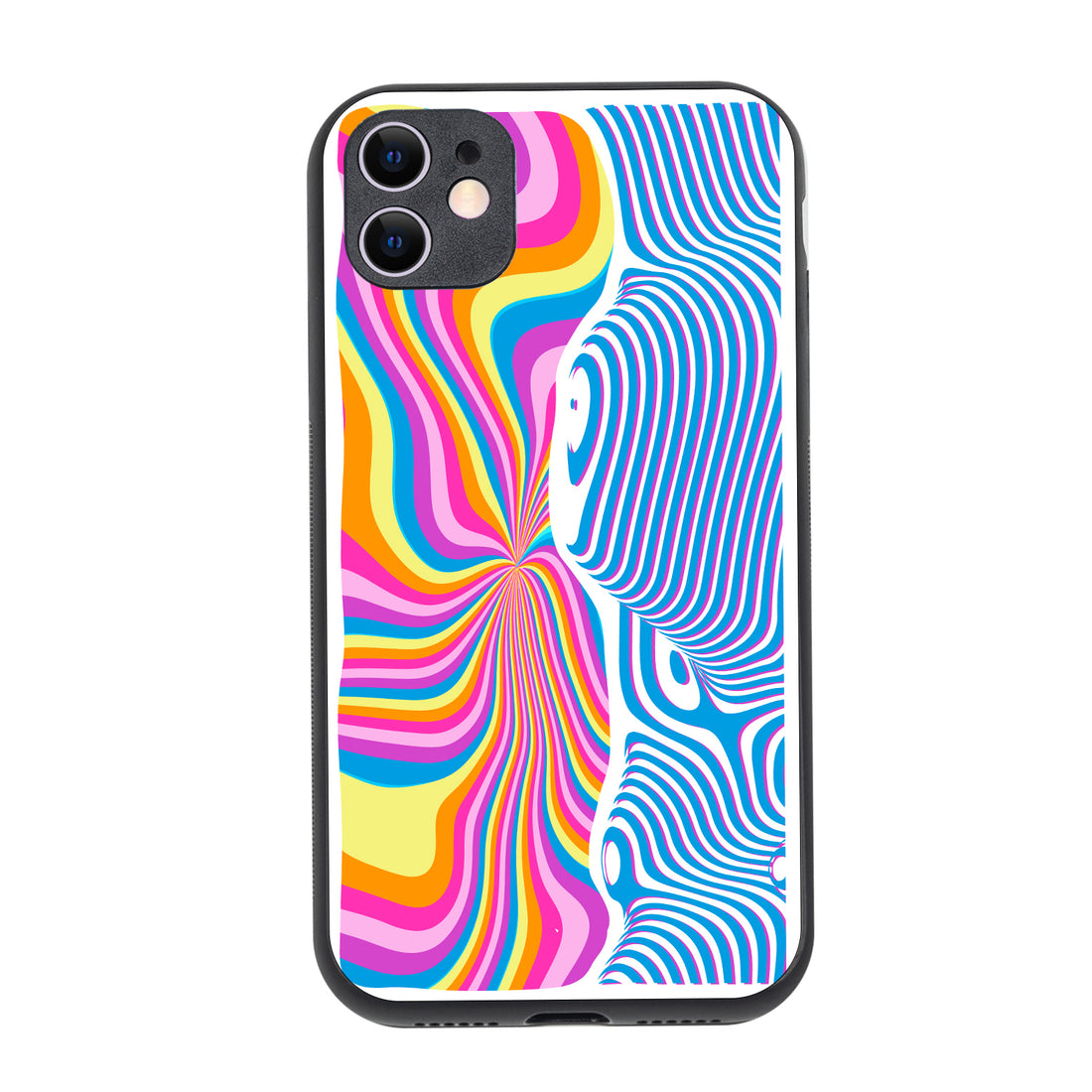 Rainbow Optical Illusion iPhone 11 Case