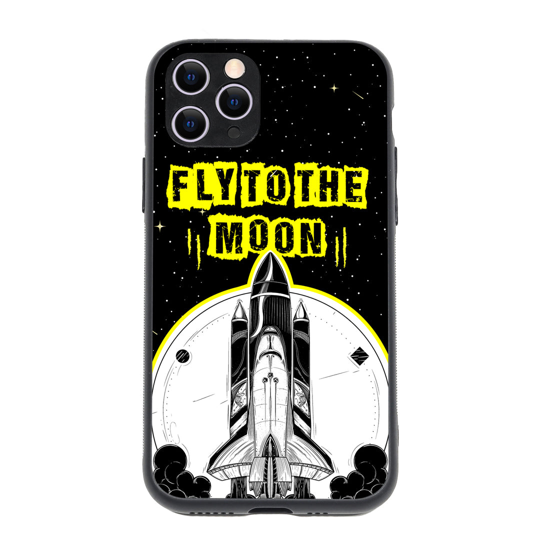 Fly To The Moon Space iPhone 11 Pro Case