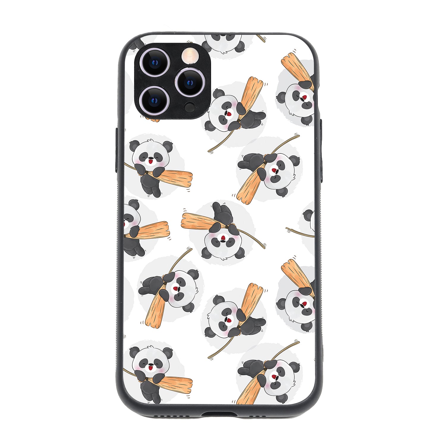 Sleep Panda Cartoon iPhone 11 Pro Case