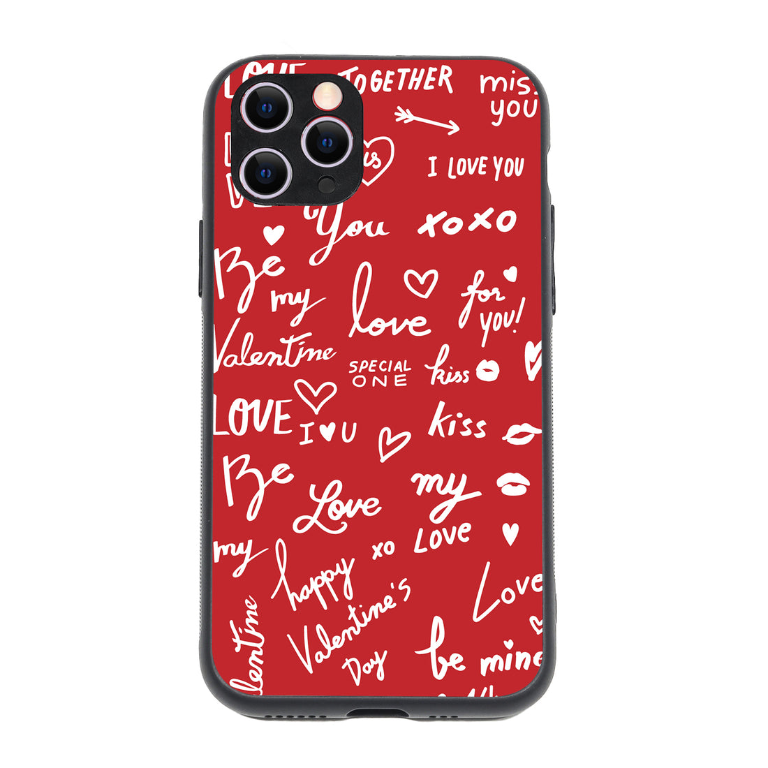 Red Love Couple iPhone 11 Pro Case