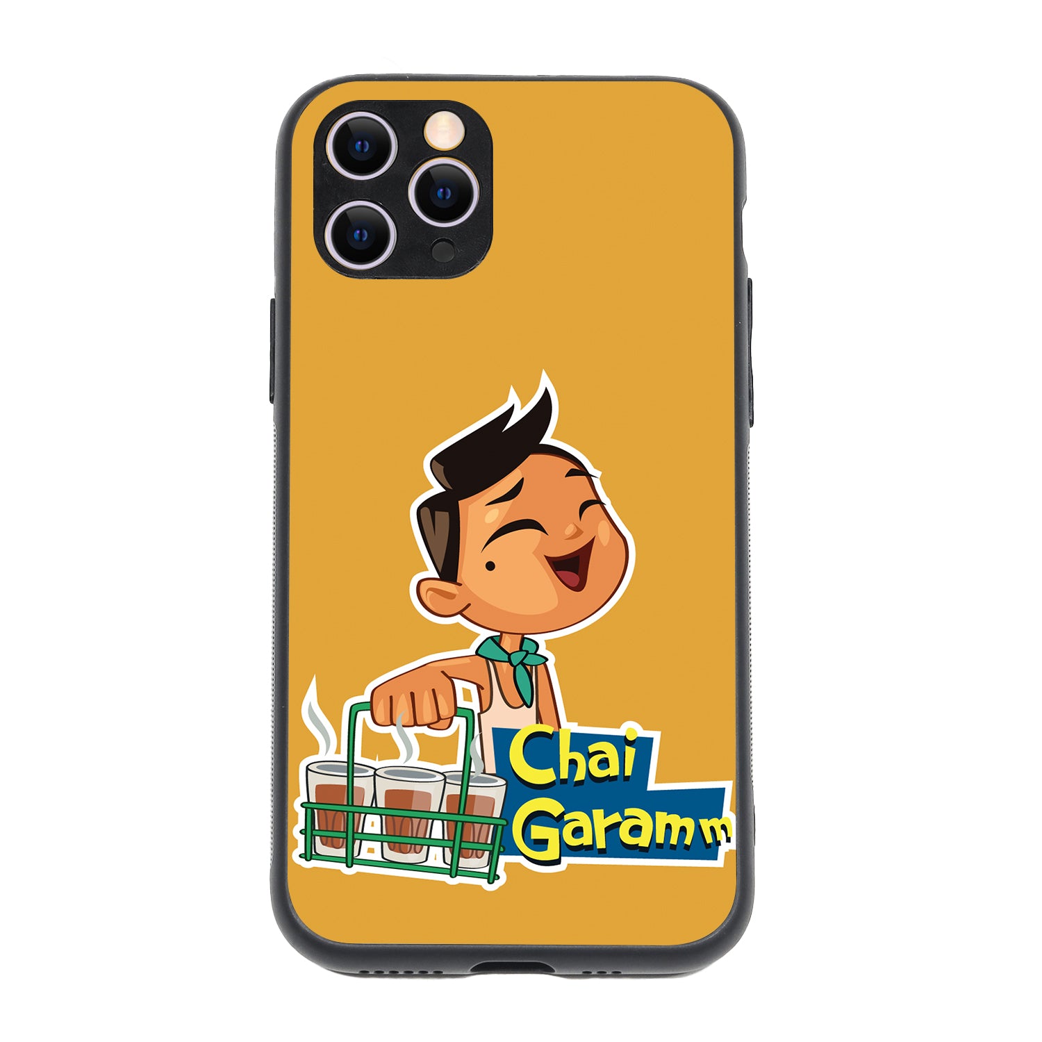 Chai Garam Cartoon iPhone 11 Pro Case