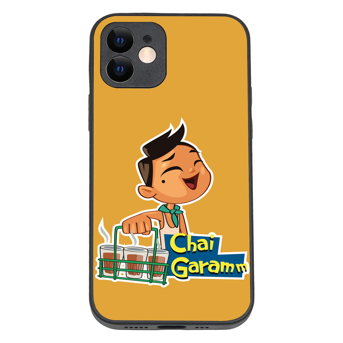 Chai Garam Cartoon iPhone 12 Case