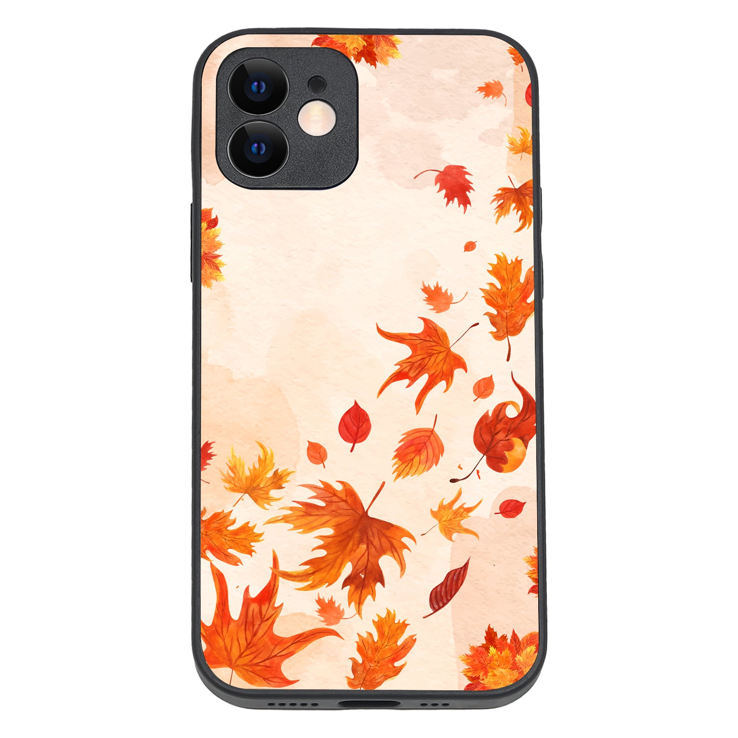 Leaves Fall Autumn Fauna iPhone 12 Case