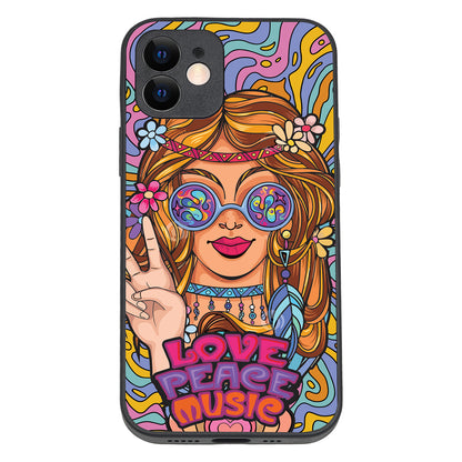 Love Peace Music Women Empowerment iPhone 12 Case