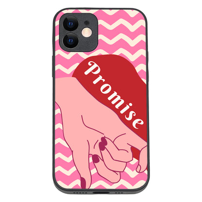 Promise Forever Girl Couple iPhone 12 Case