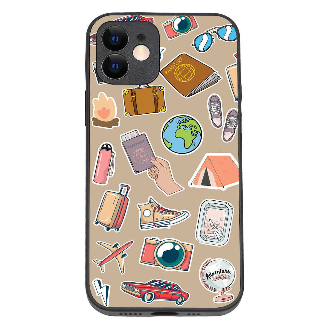 Adventure Travel iPhone 12 Case