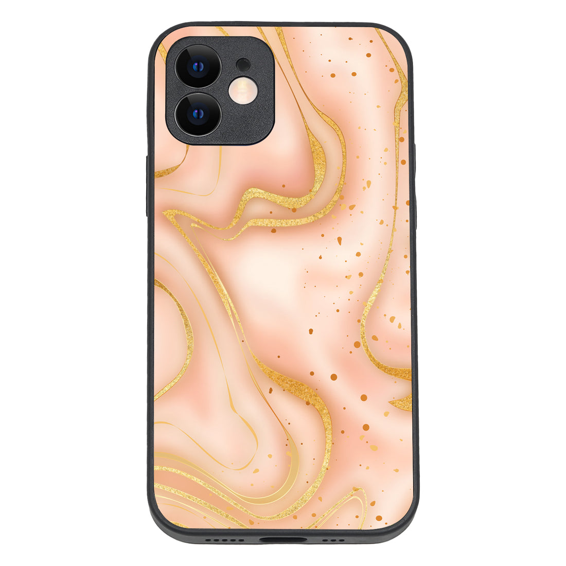 Golden Marble iPhone 12 Case