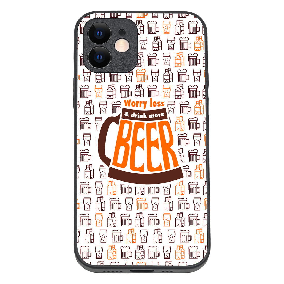 Beer Doodle iPhone 12 Case