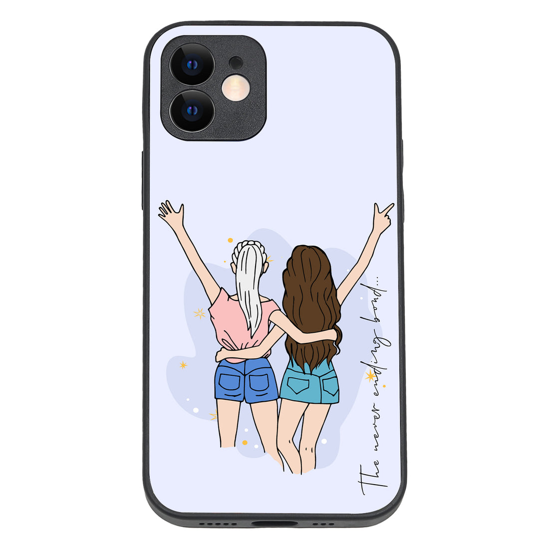 Girl Bff iPhone 12 Case