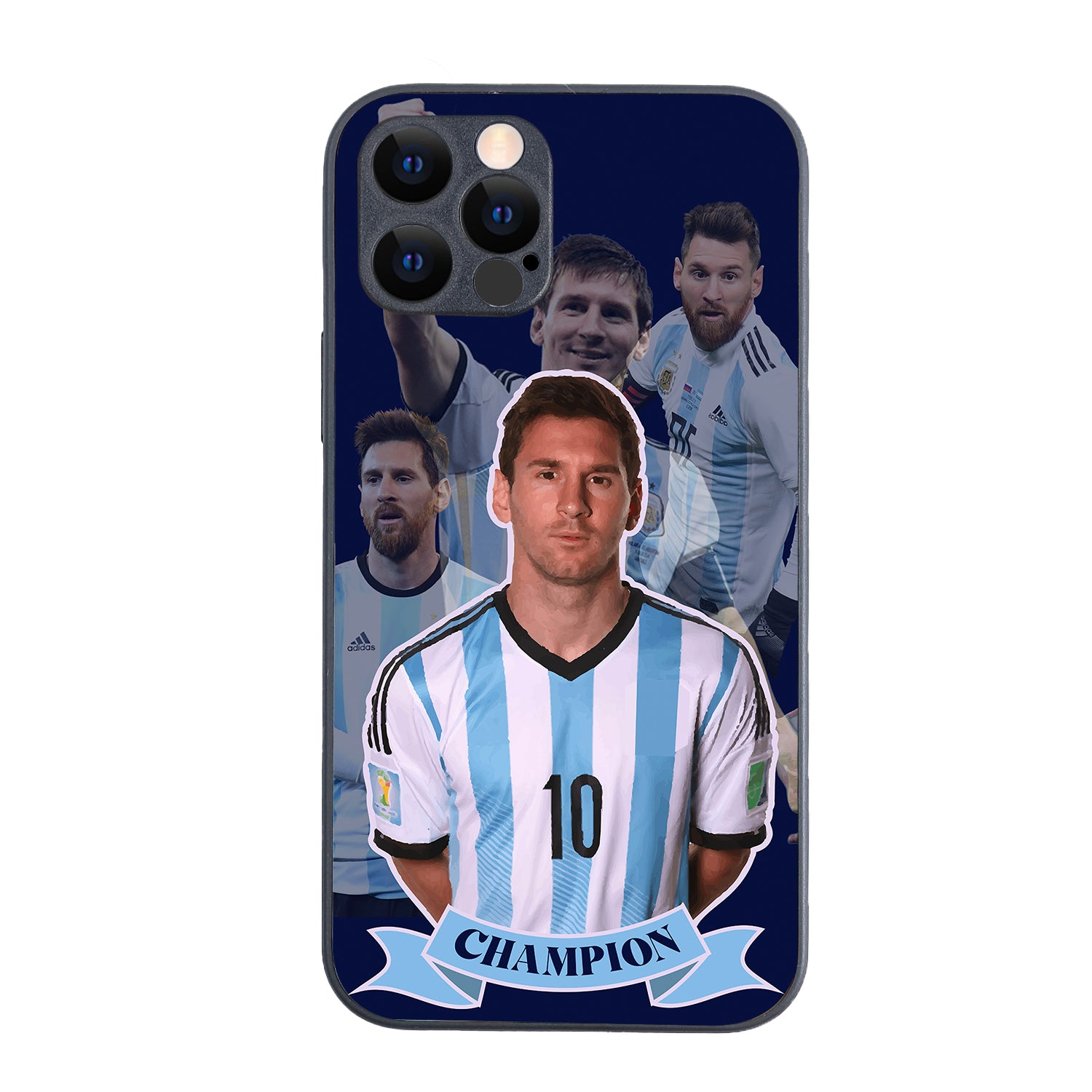 Messi Champion Sports iPhone 12 Pro Case