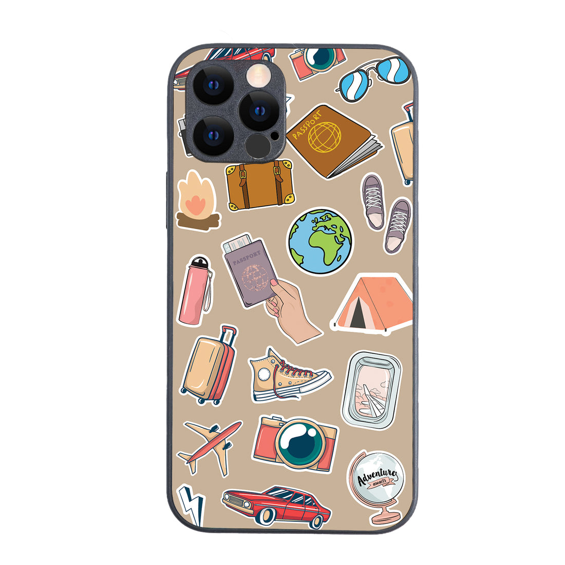 Adventure Travel iPhone 12 Pro Case