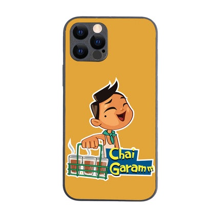 Chai Garam Cartoon iPhone 12 Pro Case
