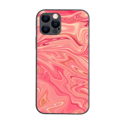 Pink Marble iPhone 12 Pro Case