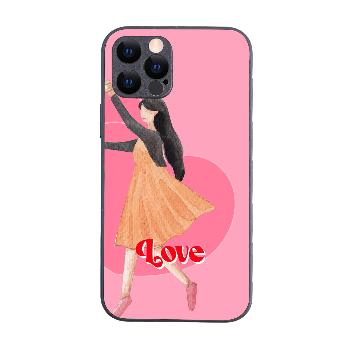 Forever Love Girl Couple iPhone 12 Pro Case
