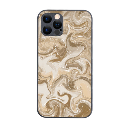 Brown Marble iPhone 12 Pro Case