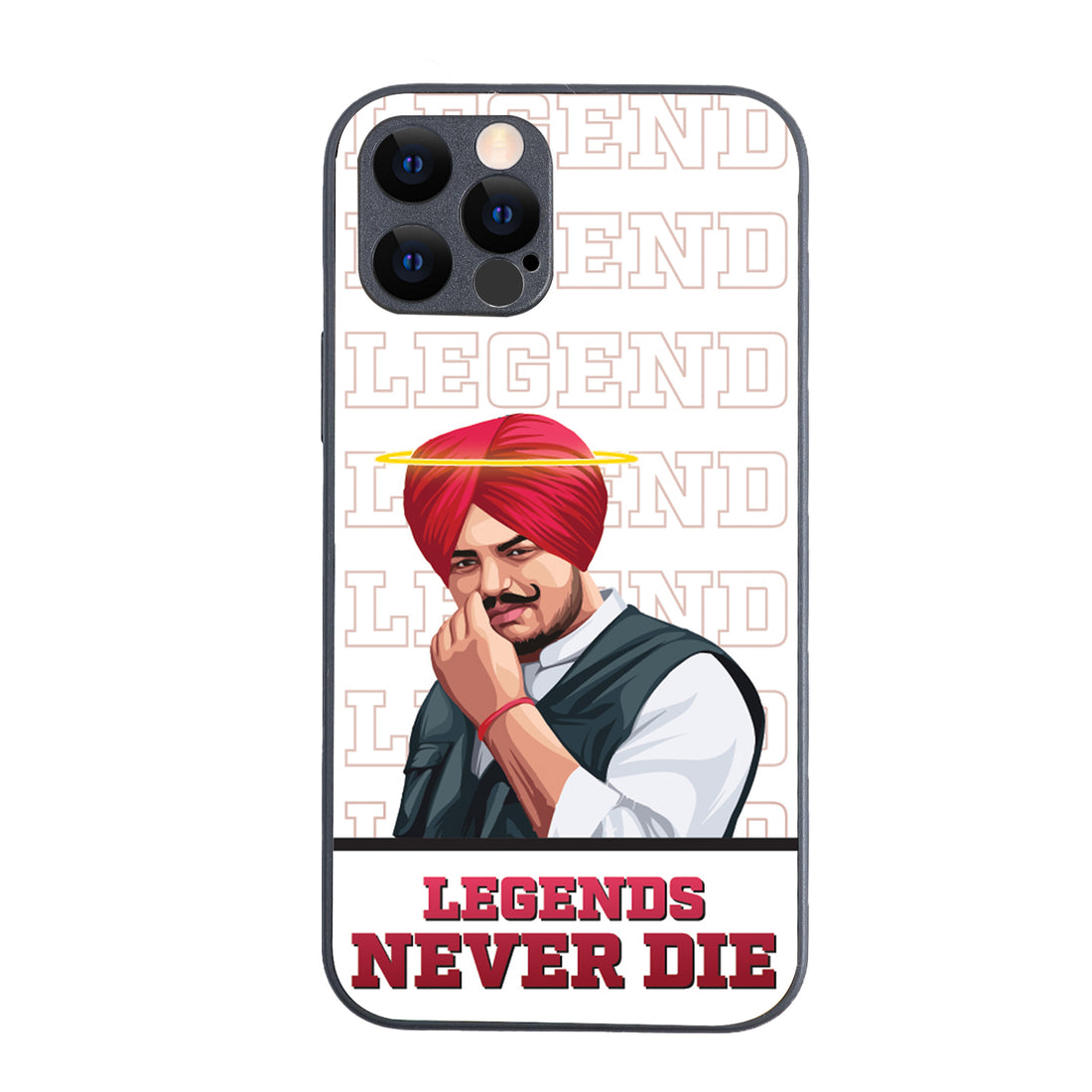 Legend Never Die Sidhu Moosewala iPhone 12 Pro Case