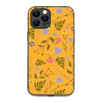 Yellow Floral iPhone 12 Pro Max Case