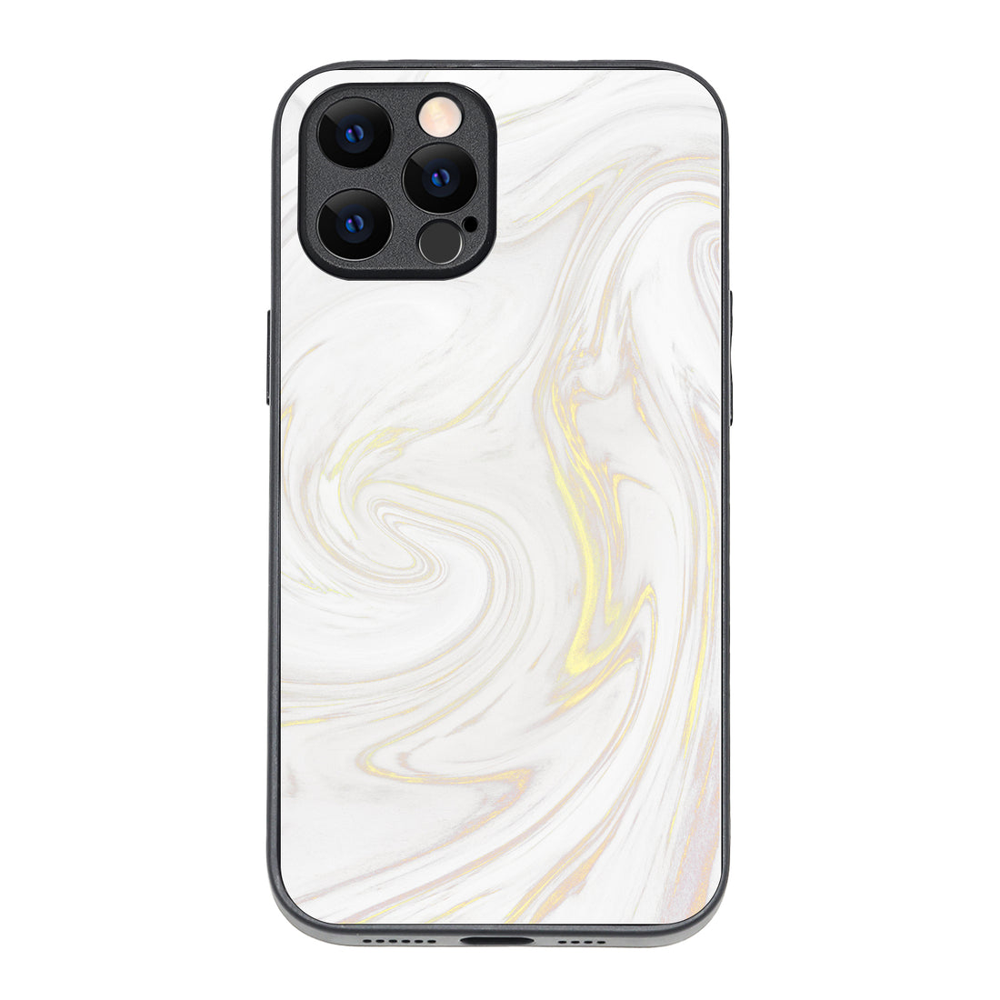White Golden Marble iPhone 12 Pro Max Case