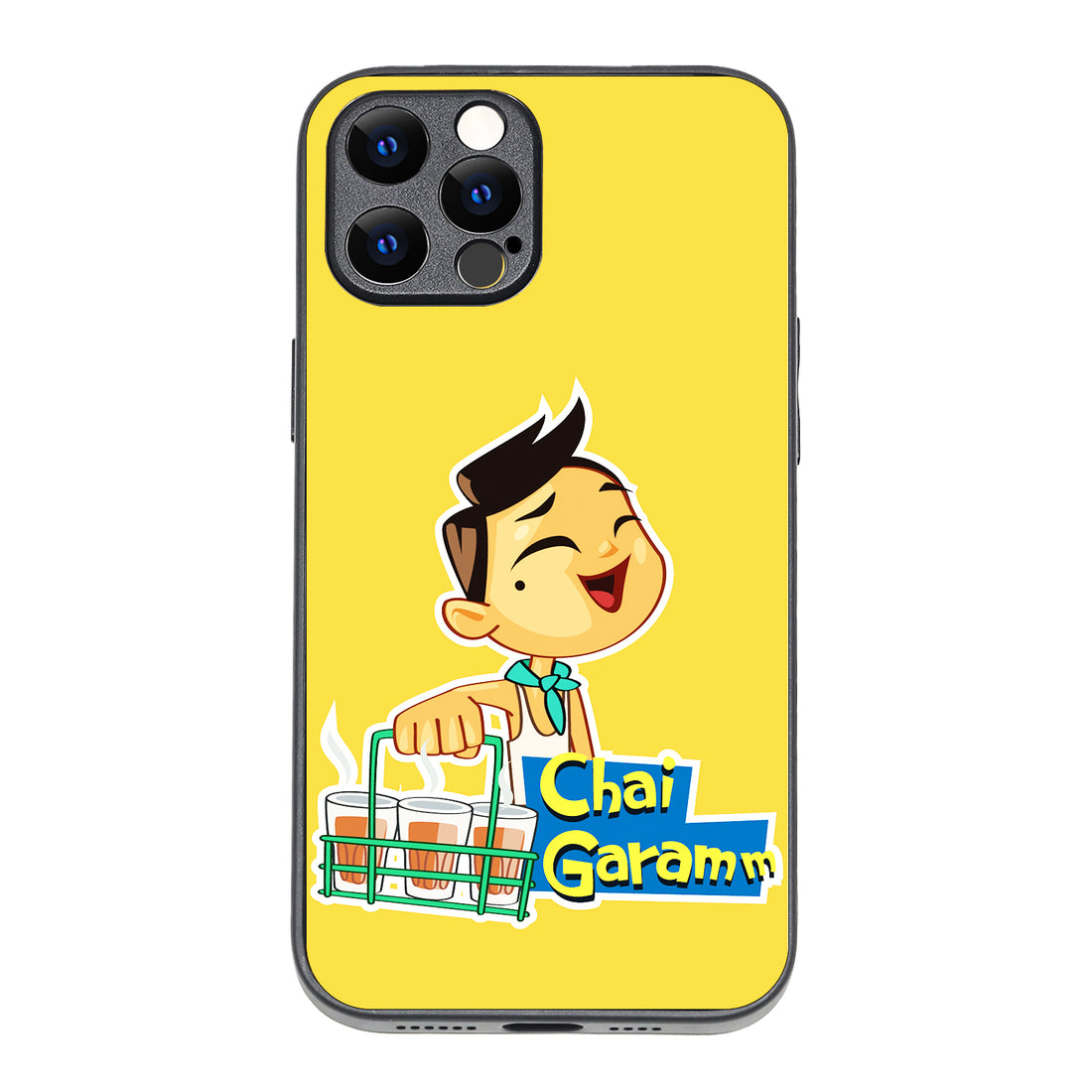 Chai Garam Cartoon iPhone 12 Pro Max Case
