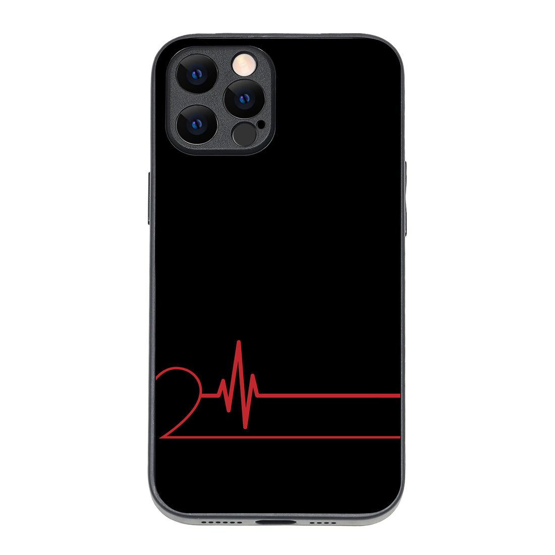Single Heart Beat Couple iPhone 12 Pro Max Case