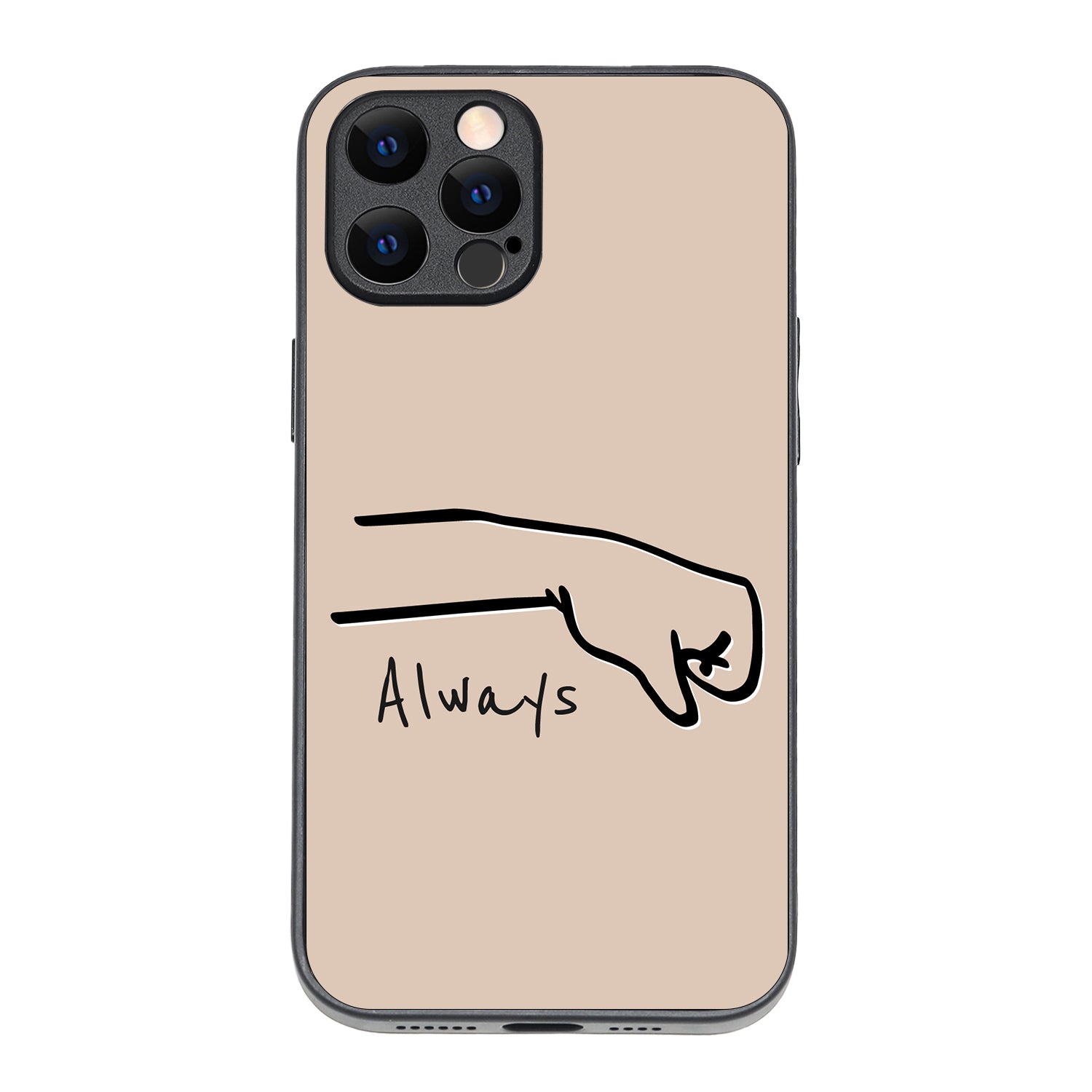 Hand Always Bff iPhone 12 Pro Max Case