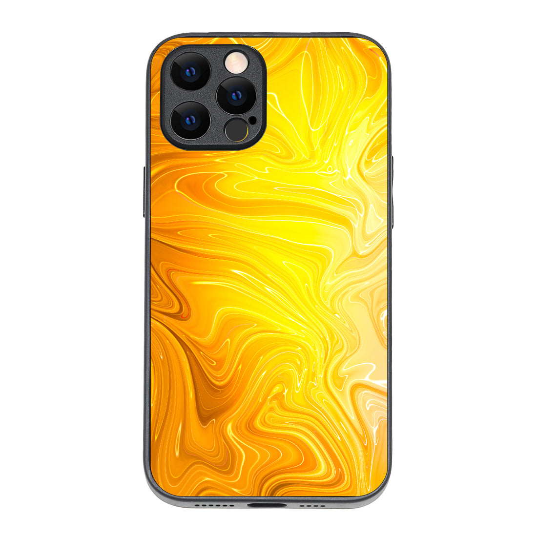 Yellow Marble iPhone 12 Pro Max Case