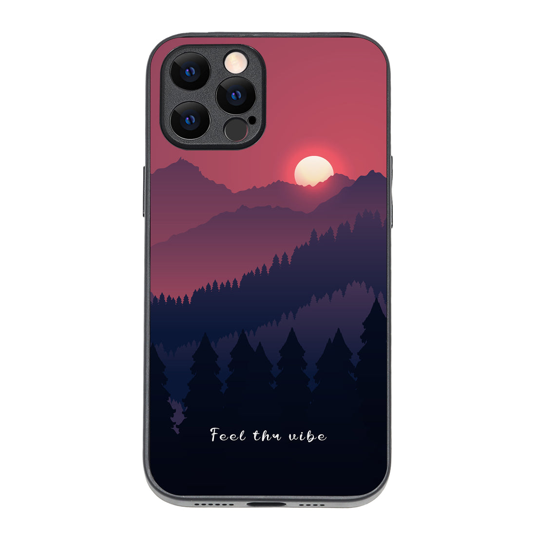 Feel The Vibes Fauna iPhone 12 Pro Max Case