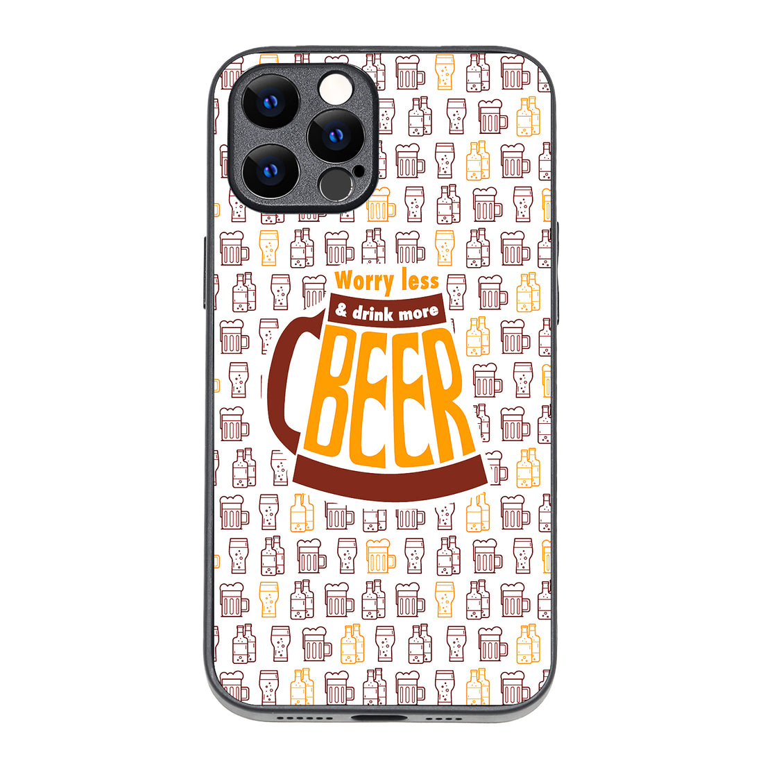 Beer Doodle iPhone 12 Pro Max Case