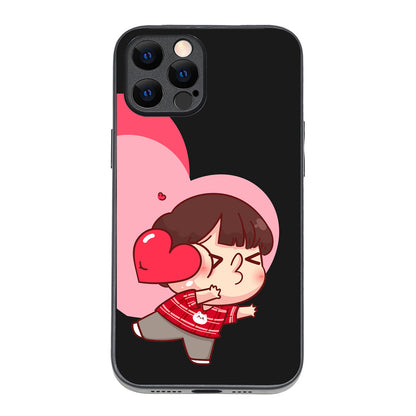 Love Boy Couple iPhone 12 Pro Max Case