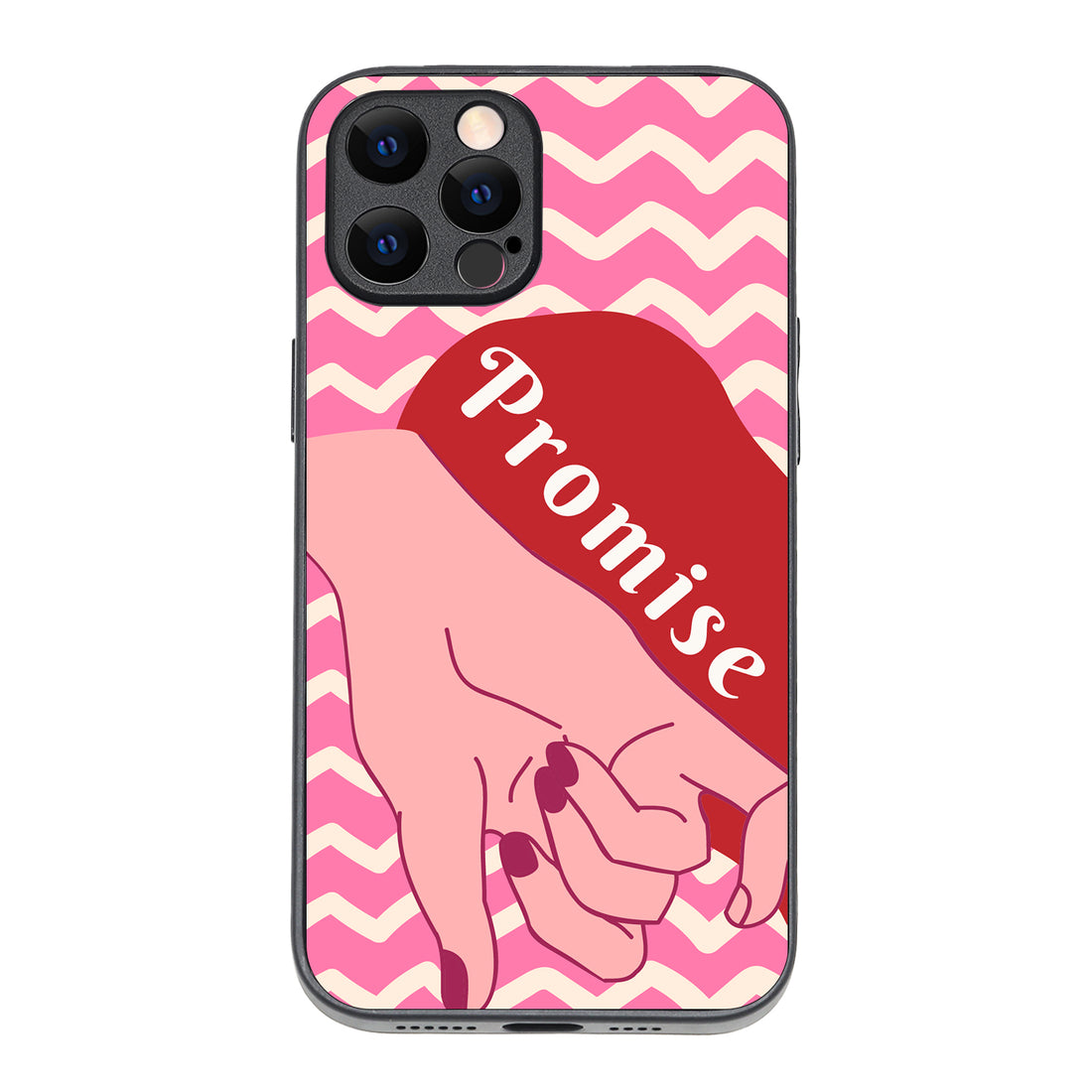 Promise Forever Girl Couple iPhone 12 Pro Max Case