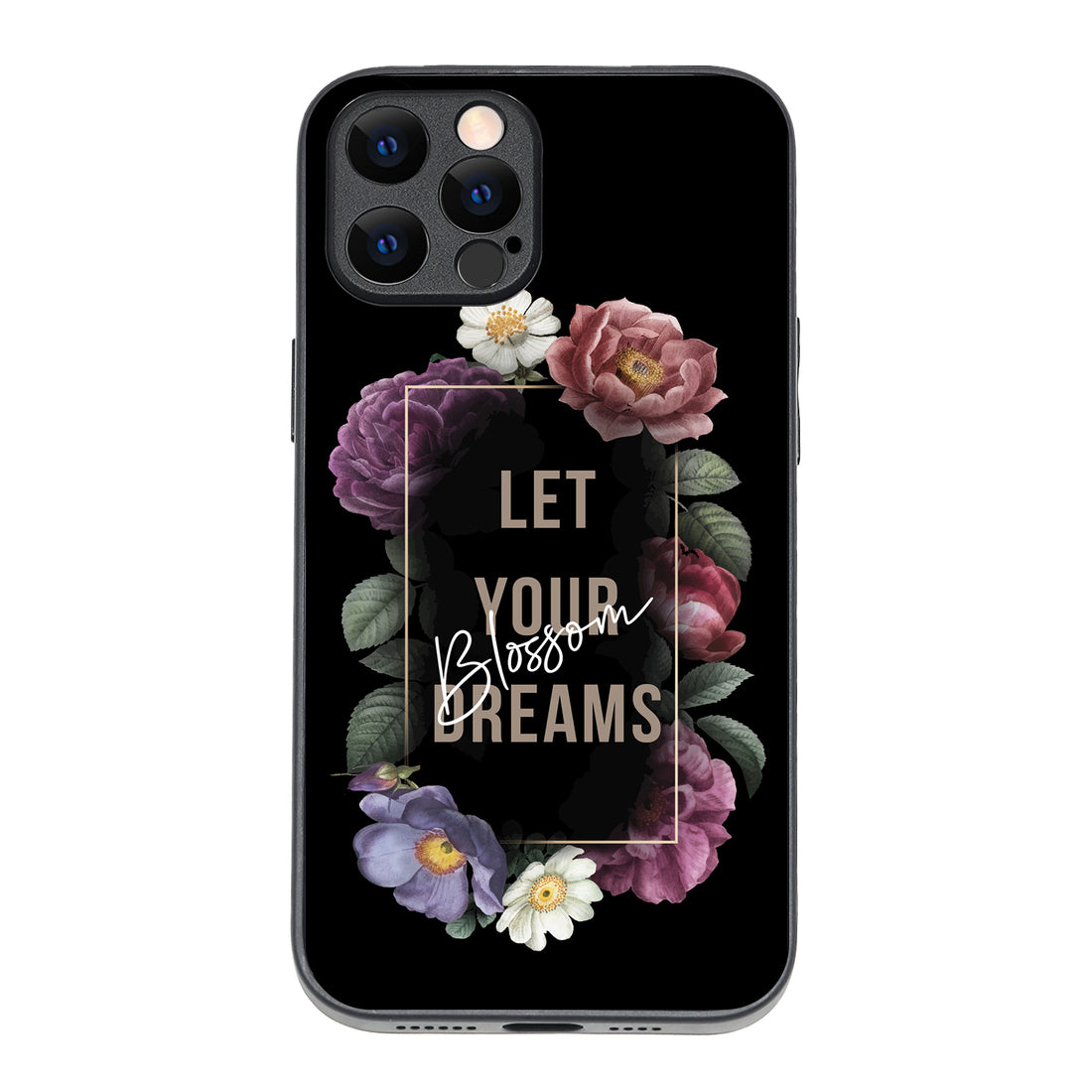 Blossom Dreams Floral iPhone 12 Pro Max Case