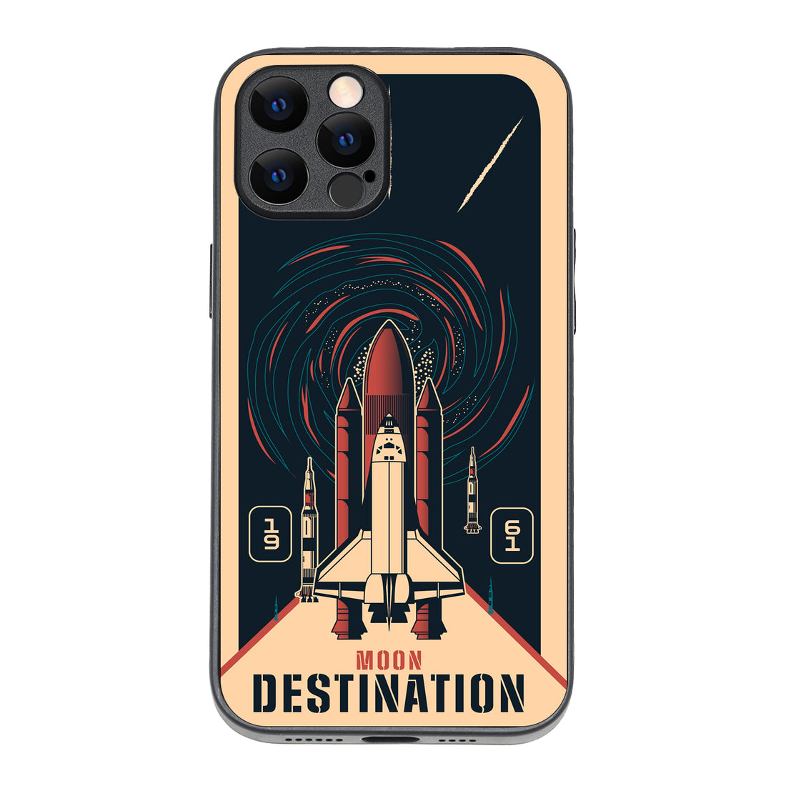 Moon Destination Space iPhone 12 Pro Max Case